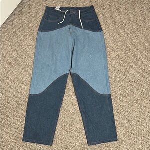 Levi's Skate UO Colorblocked Super Baggy
Vintage Denim Dark Jean 30 × 34